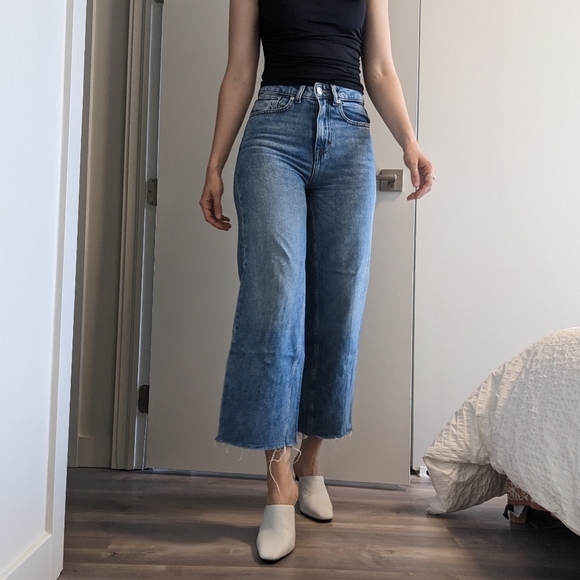 Frank And Oak Nina wide leg jeans - Picture 4 of 10